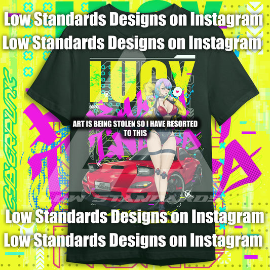 RX7 Edition Cyber Punk Lucy <3 Shirt & Hoodie