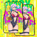 Anime Waifu Car Mats Lucy