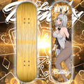 Anime Waifu Skate Deck Nikke Blanc