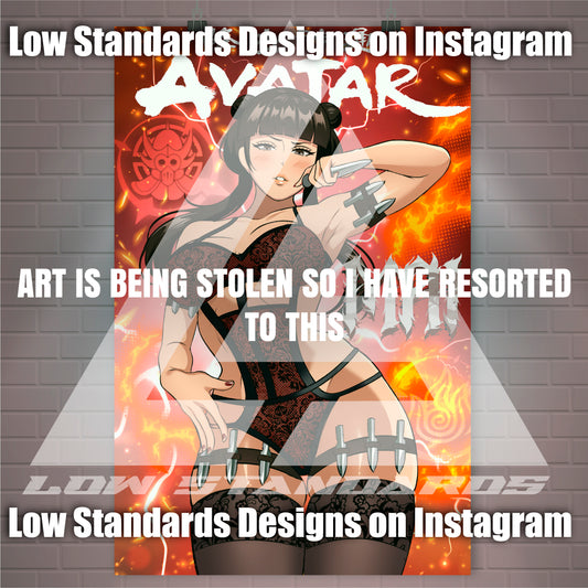Seductive Fire Nation Mai <3 Poster / Wall Banner