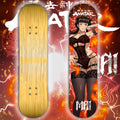 Anime Waifu Skate Deck Fire Nation Mai