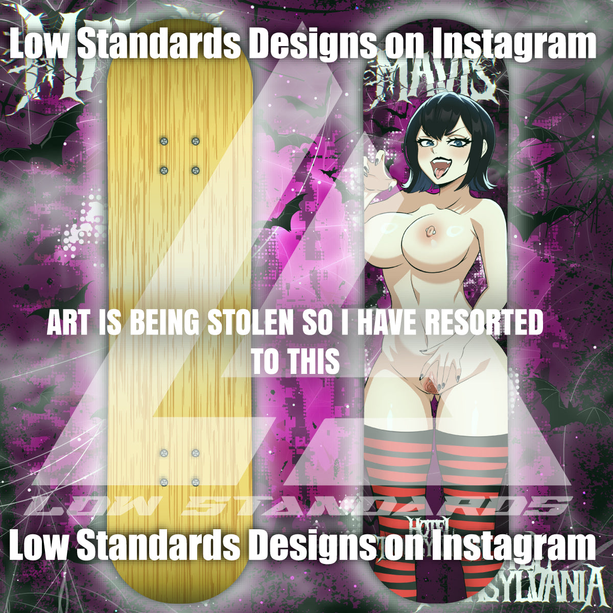 Mavis Dracula <3 Skate Deck