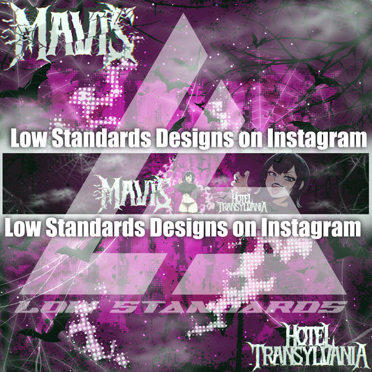 Mavis Dracula <3 Windshield Banner