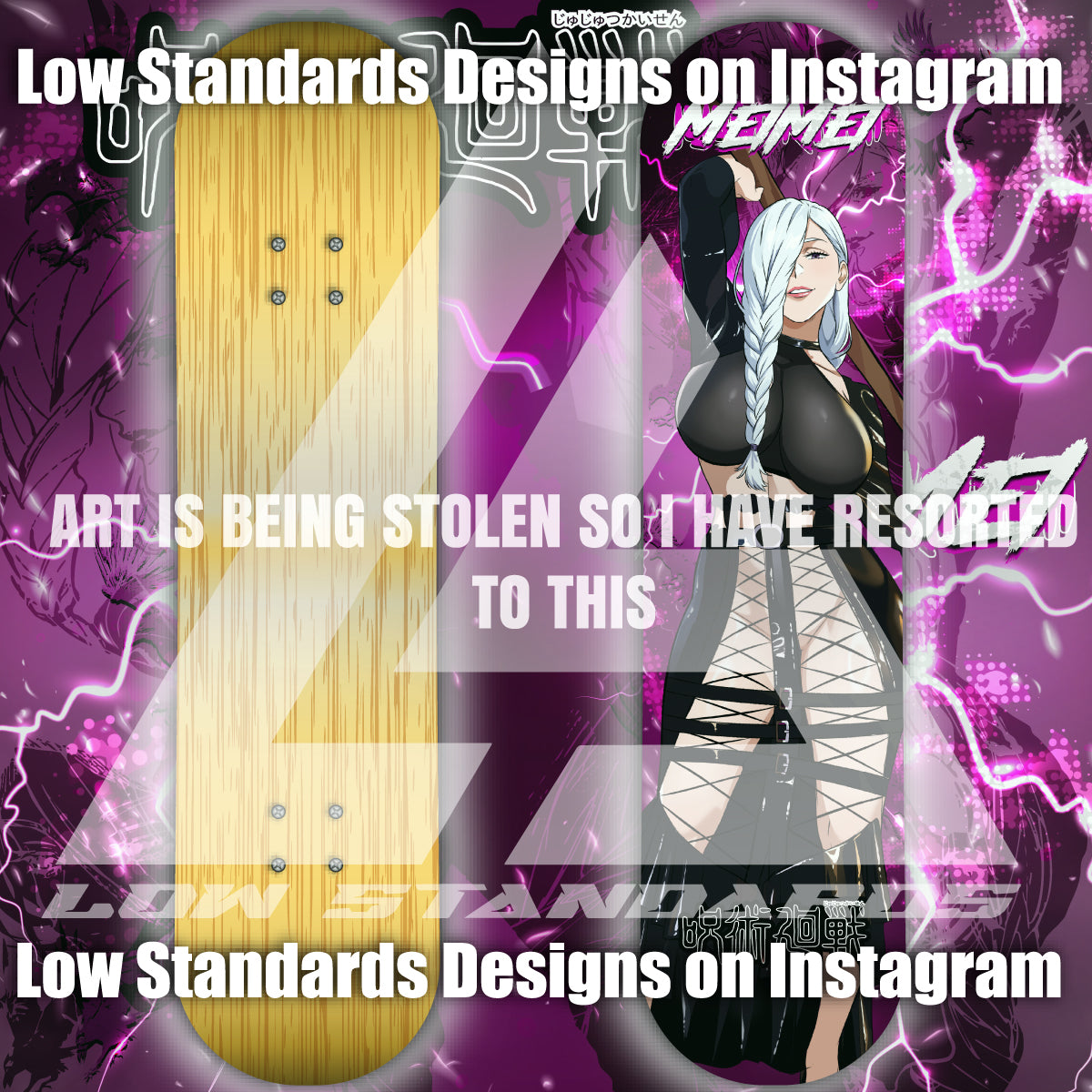 Seductive Mei Mei Skate Deck