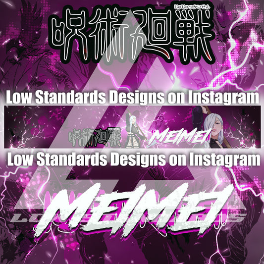 Seductive Mei Mei  Windshield Banner