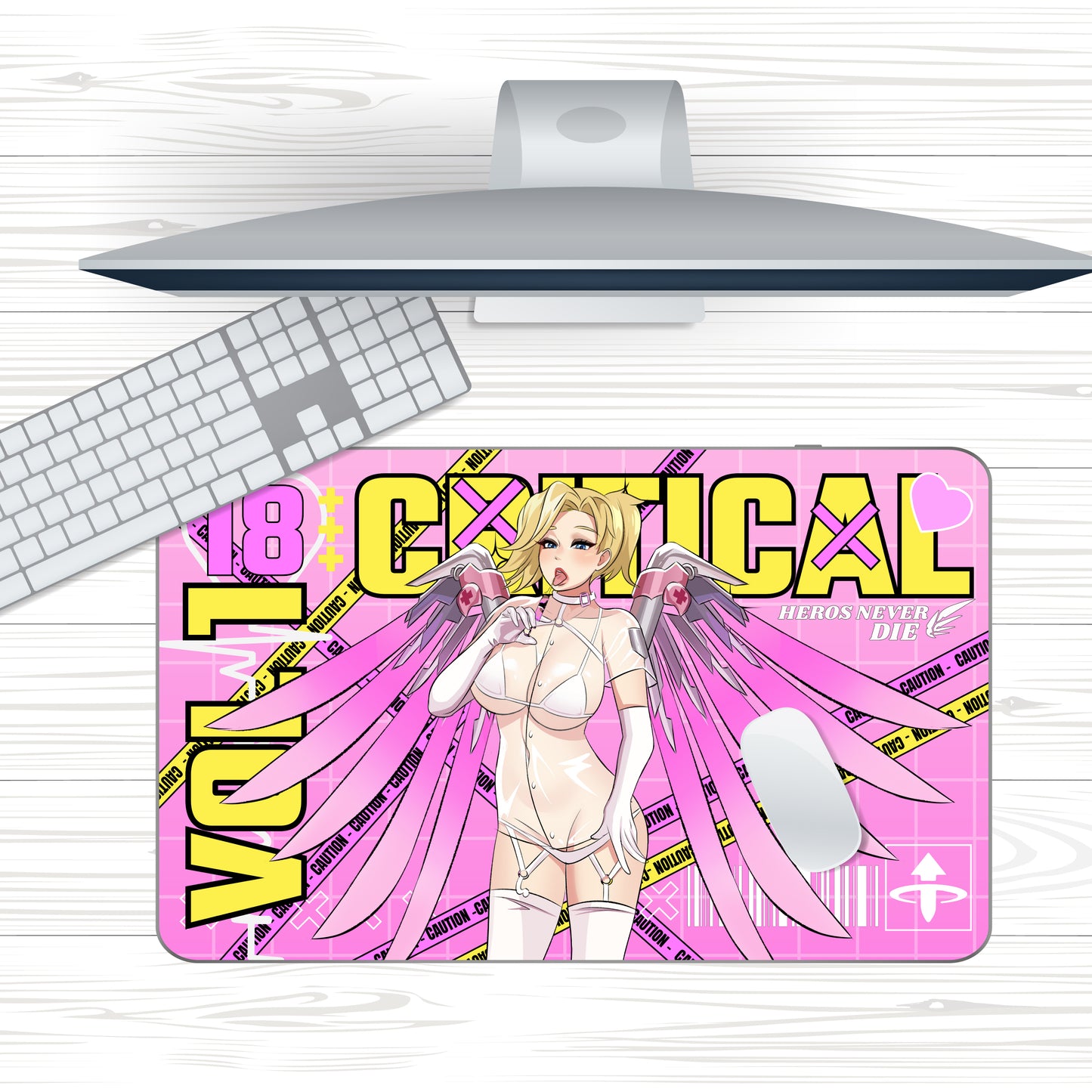 Sexy Nurse Mercy Mousepad