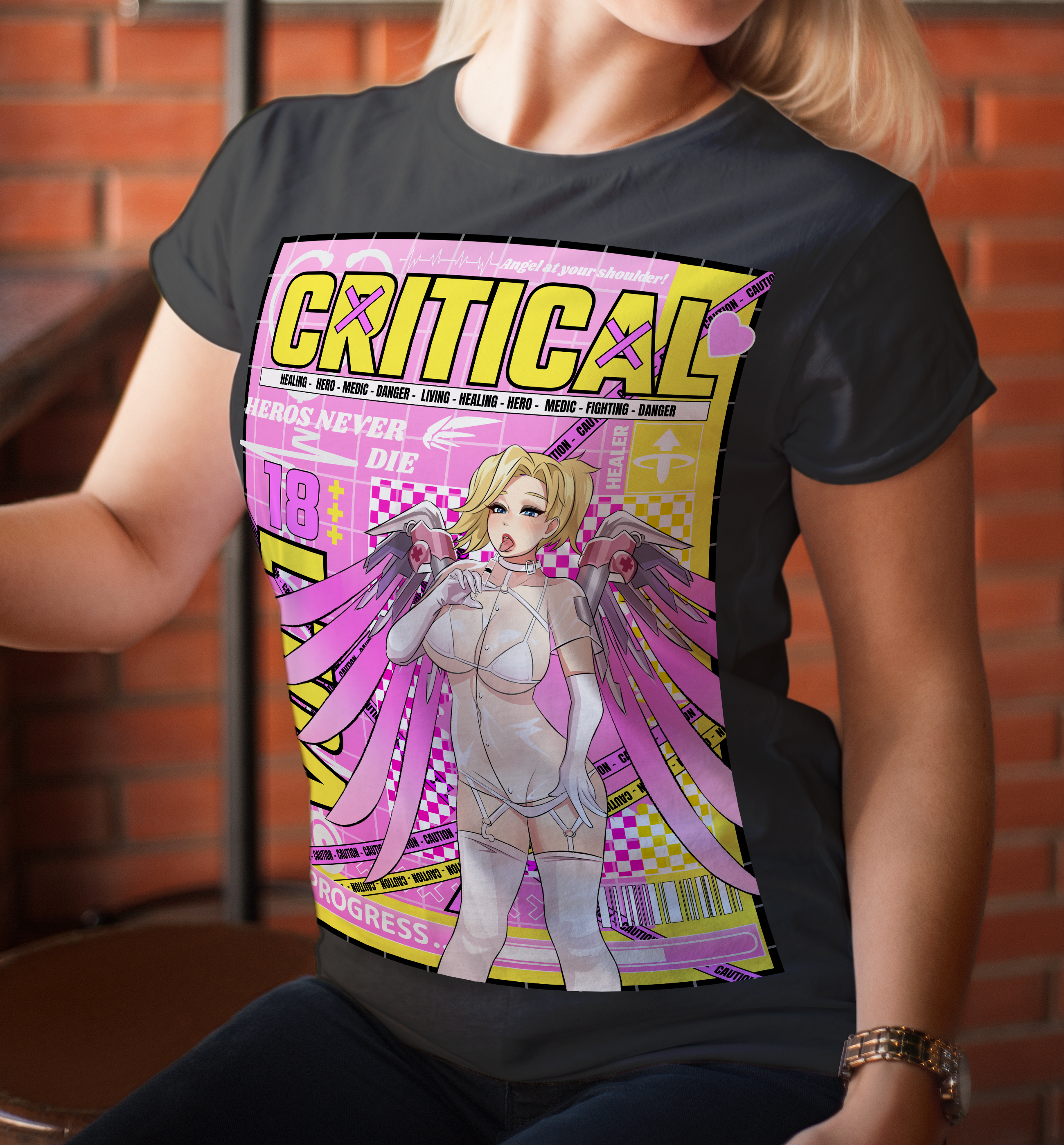 Screen Printed Apparel Nurse Mercy