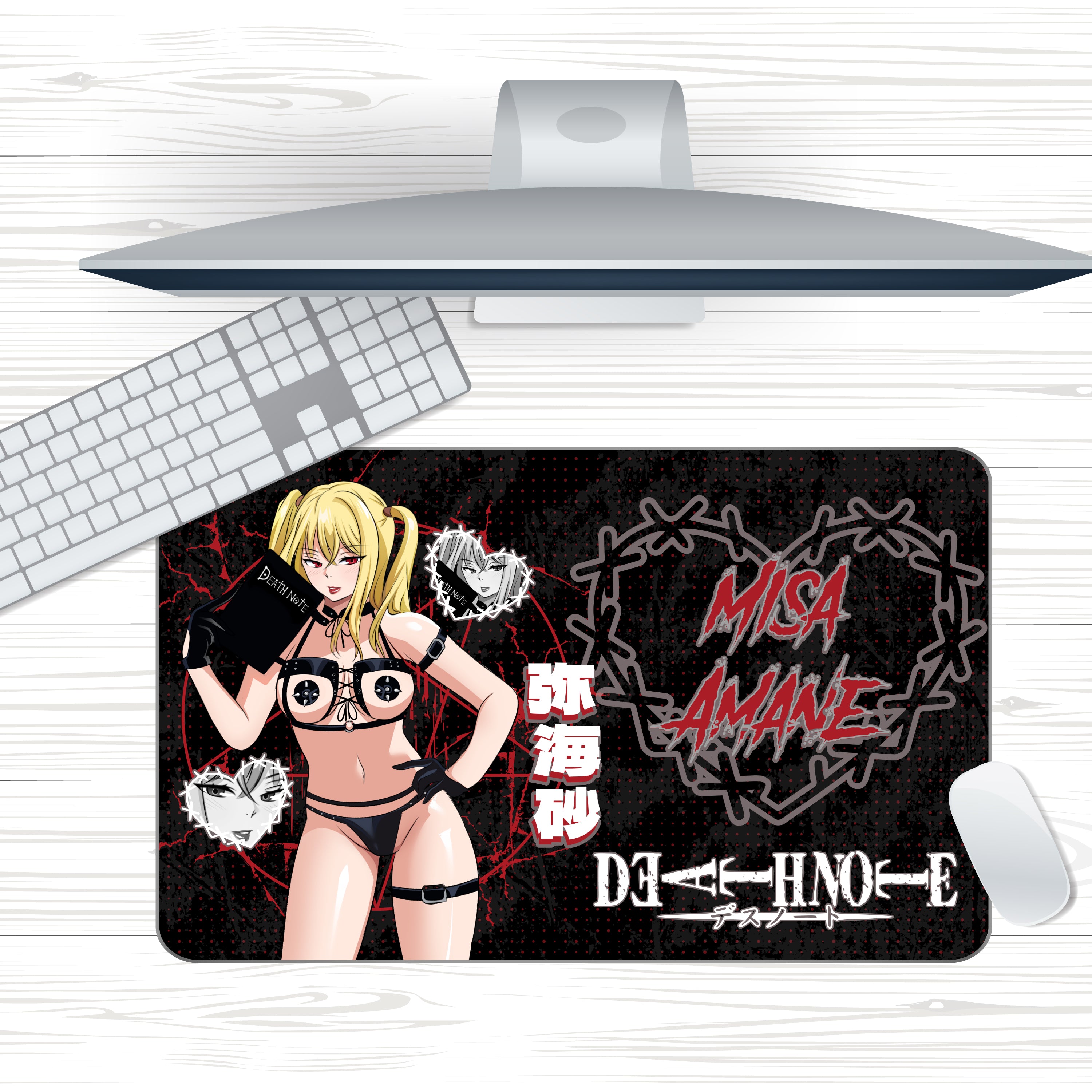 Anime Waifu Misa Amane Mousepad