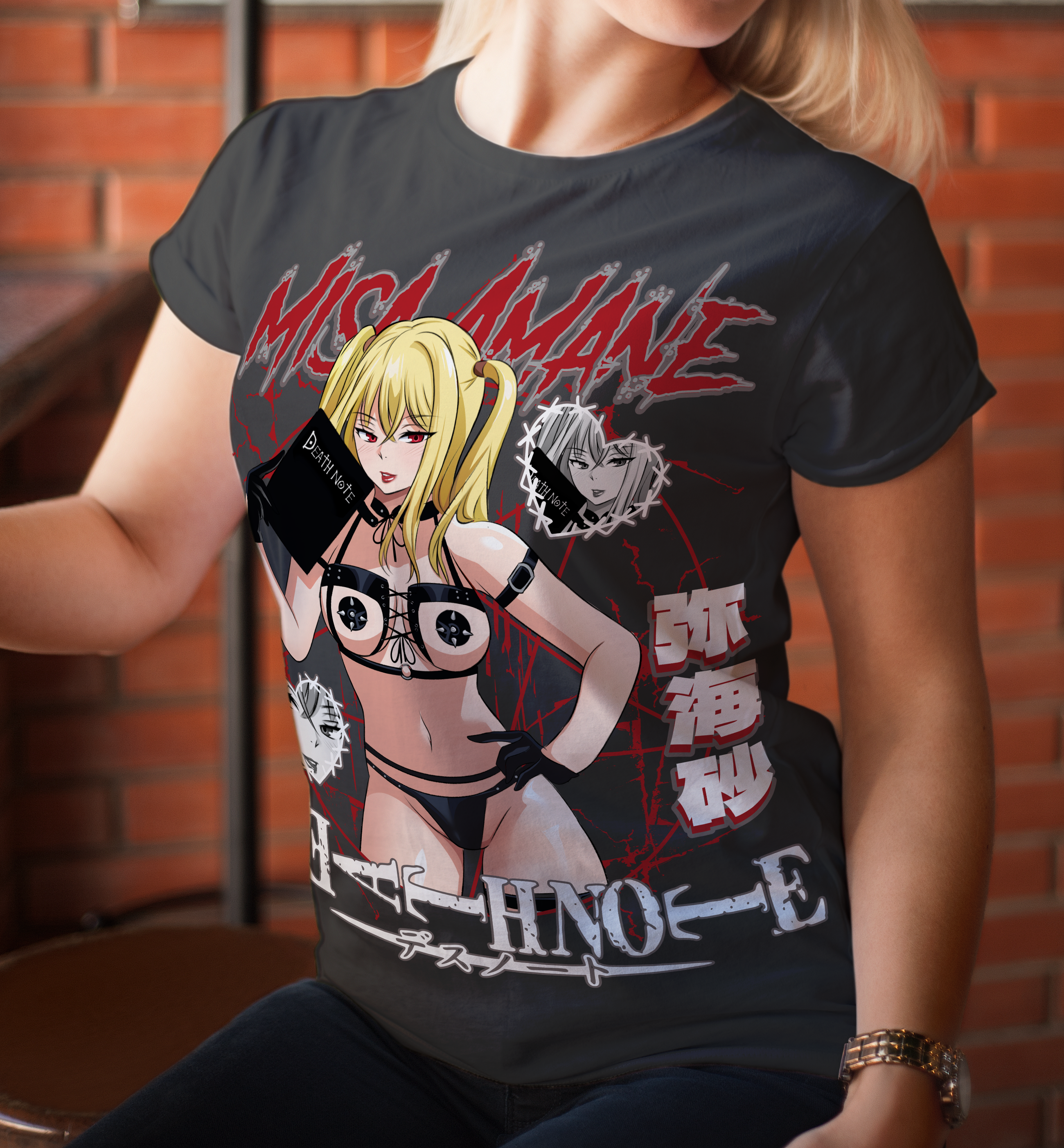 Screen Printed Apparel Misa Amane