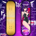Anime Waifu Skate Deck Misato