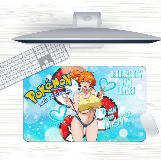 Pokemon Seductive Misty  Mousepad