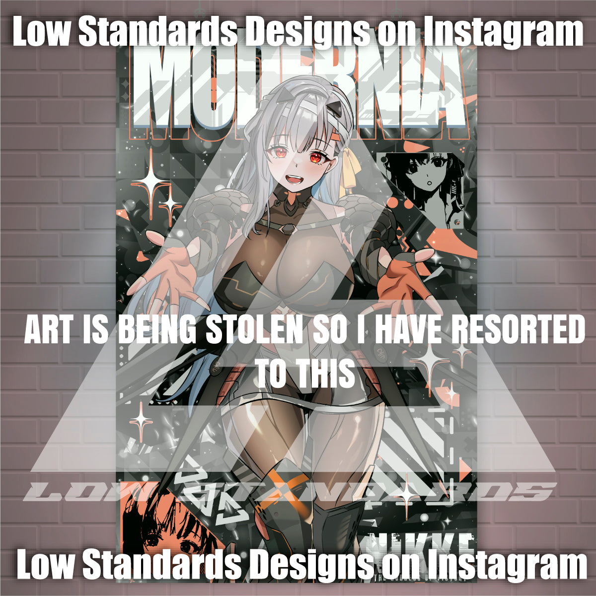 Modernia <3 Poster / Wall Banner