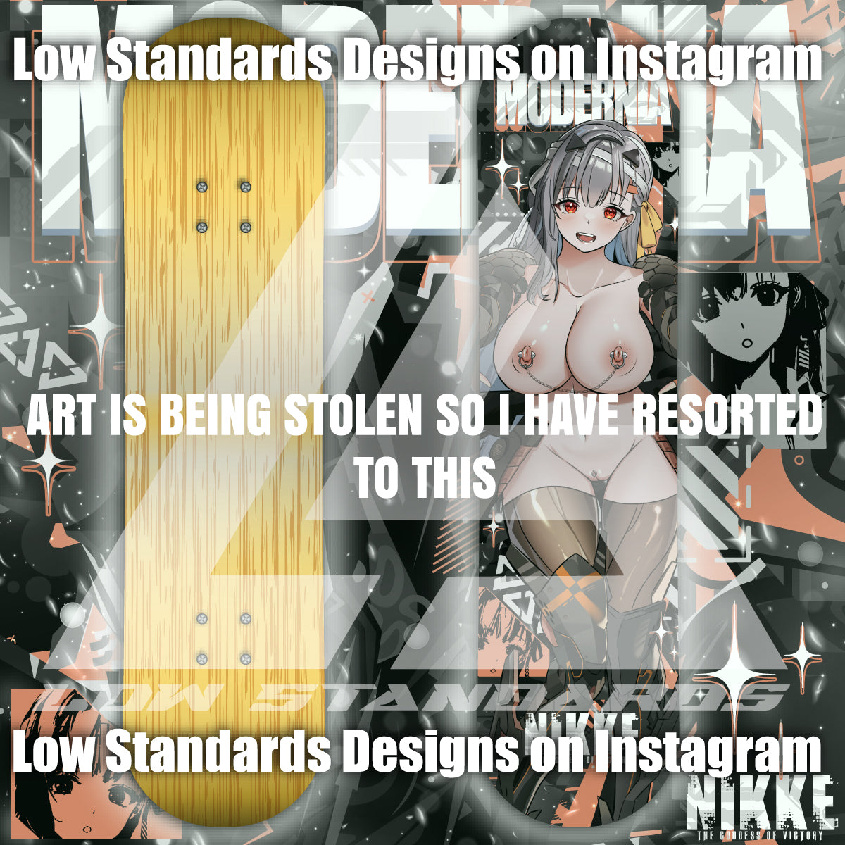 Modernia <3 Skate Deck