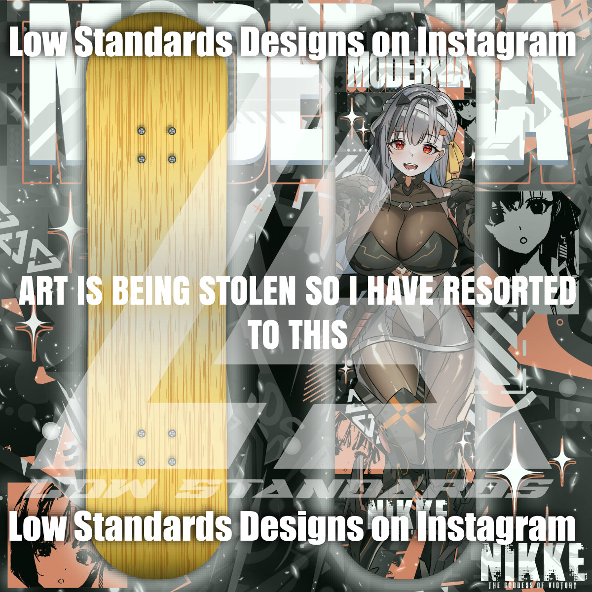 Modernia <3 Skate Deck