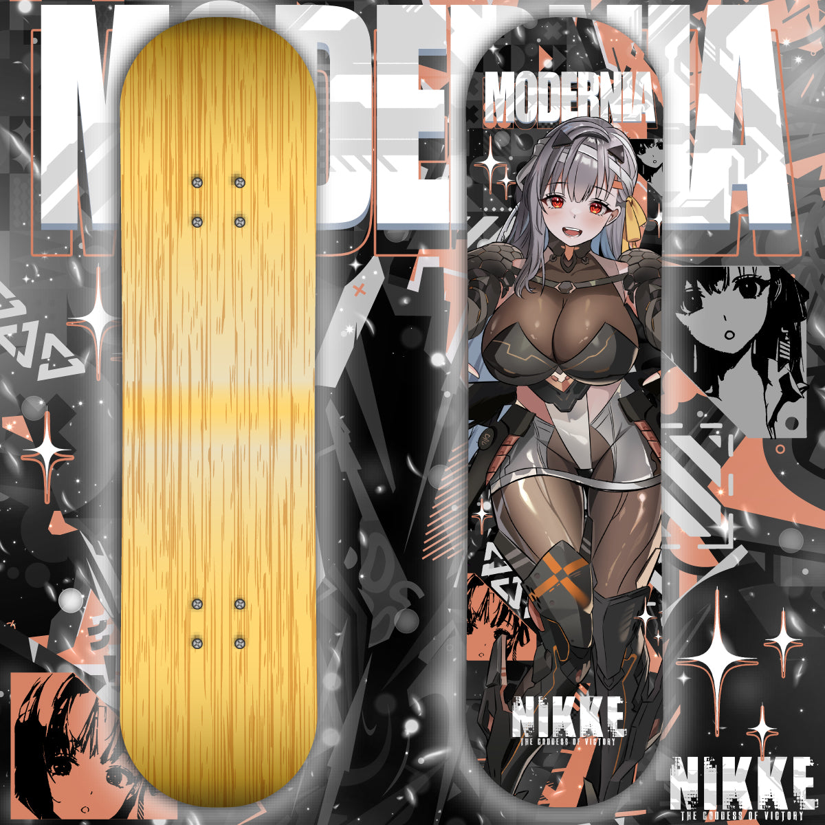 Anime Waifu Skate Deck Modernia