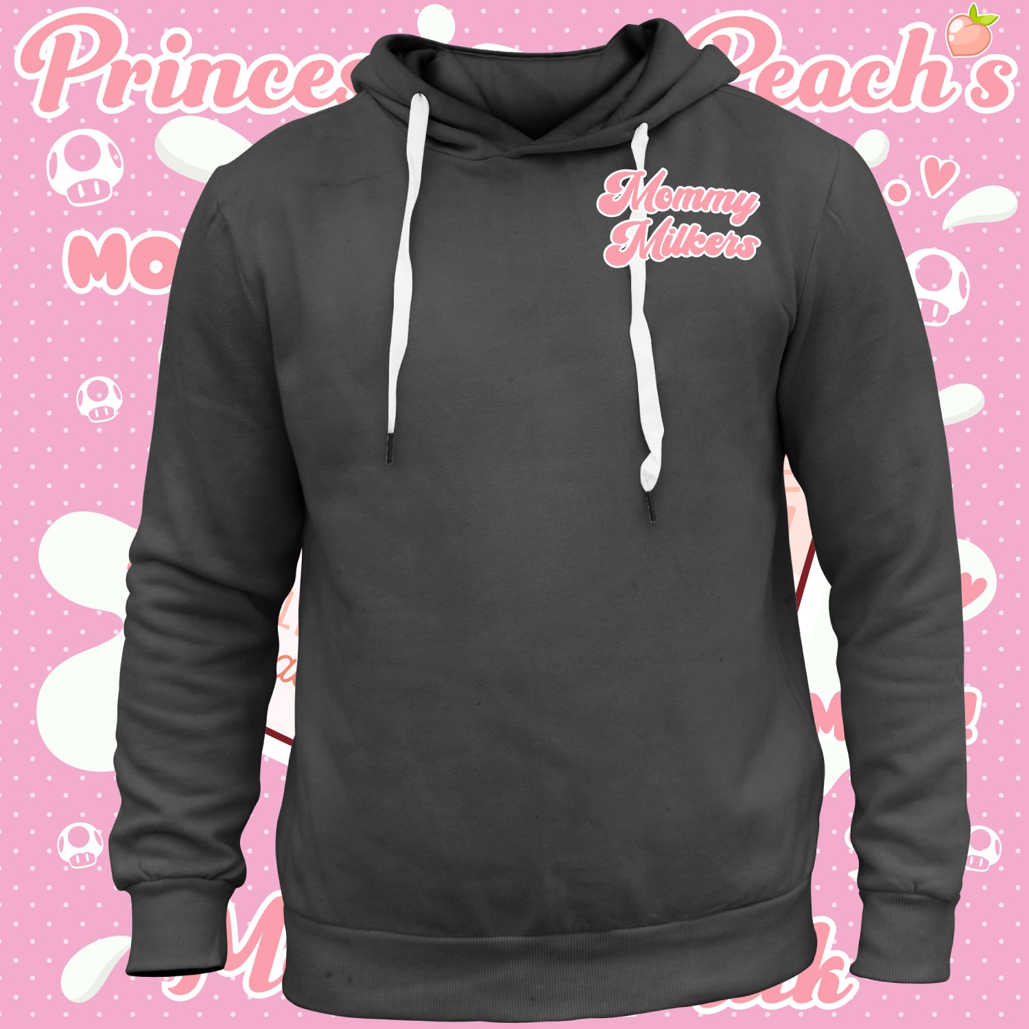 Screen Printed Apparel Cow Princess Peach