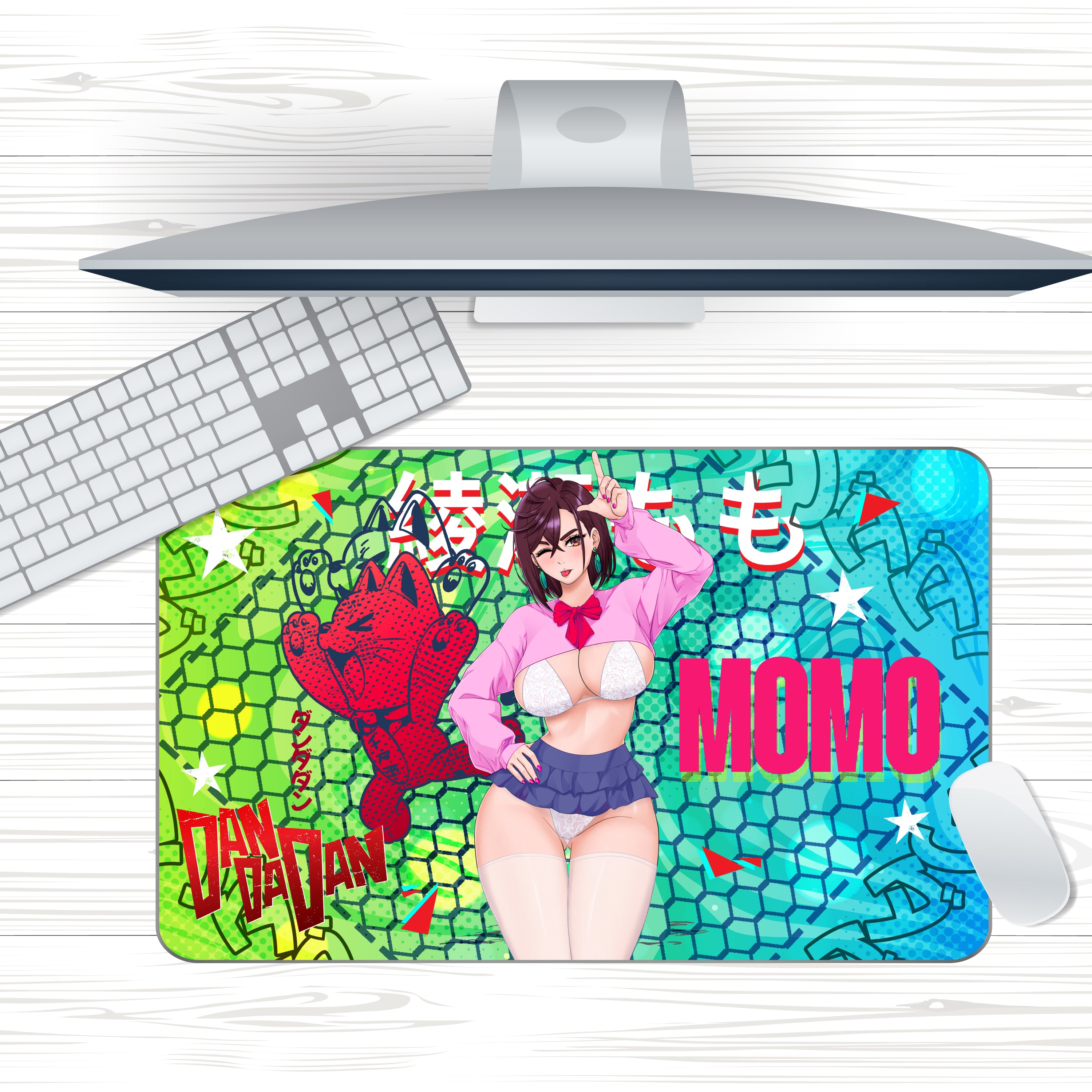 Anime Waifu Momo Ayase Mousepad