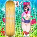 Anime Waifu Skate Deck Momo Ayase