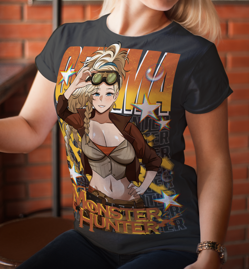 Screen Printed Apparel Monster Hunter Gemma