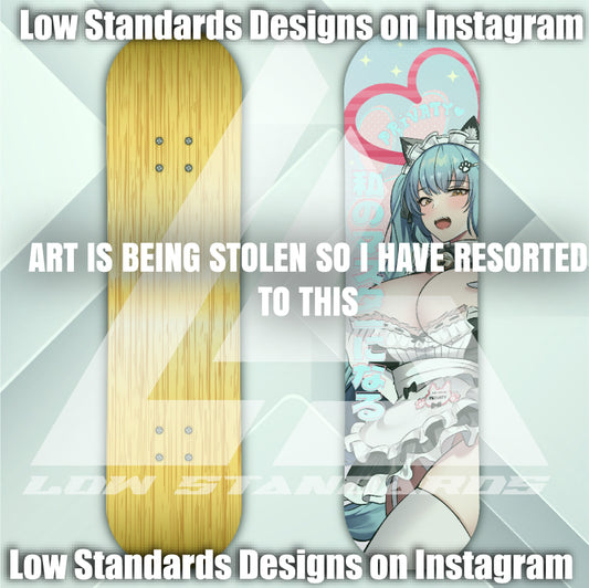 Nikke Sexy Maid Privaty Skate Deck