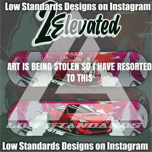 Yoko and GT86 Skate Deck