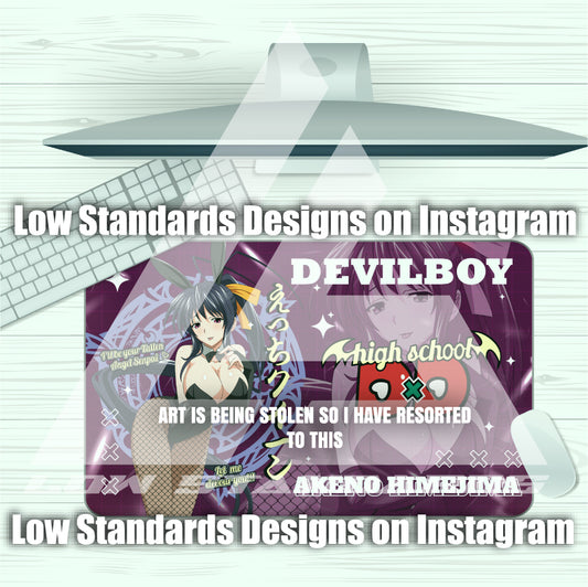 Devil Boy Akeno <3 Mousepad