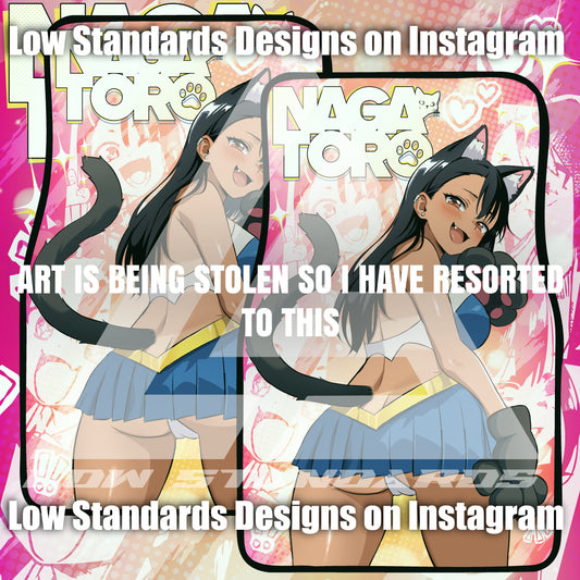 Cheerleader Nagatoro <3 Car Mats