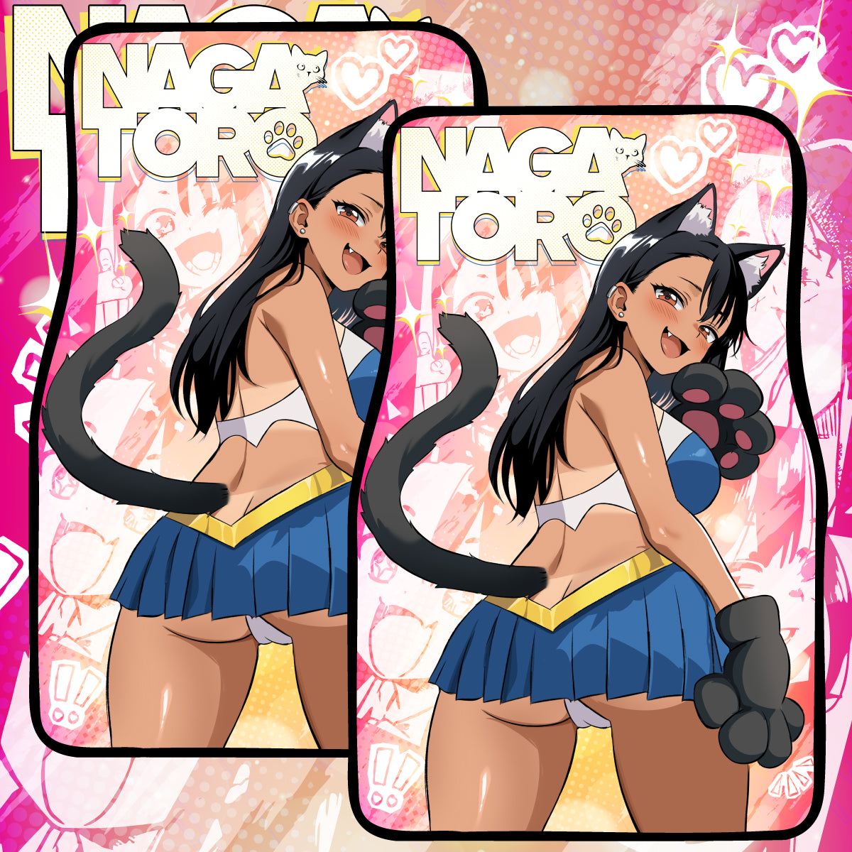 Anime Waifu Car Mats Nagatoro