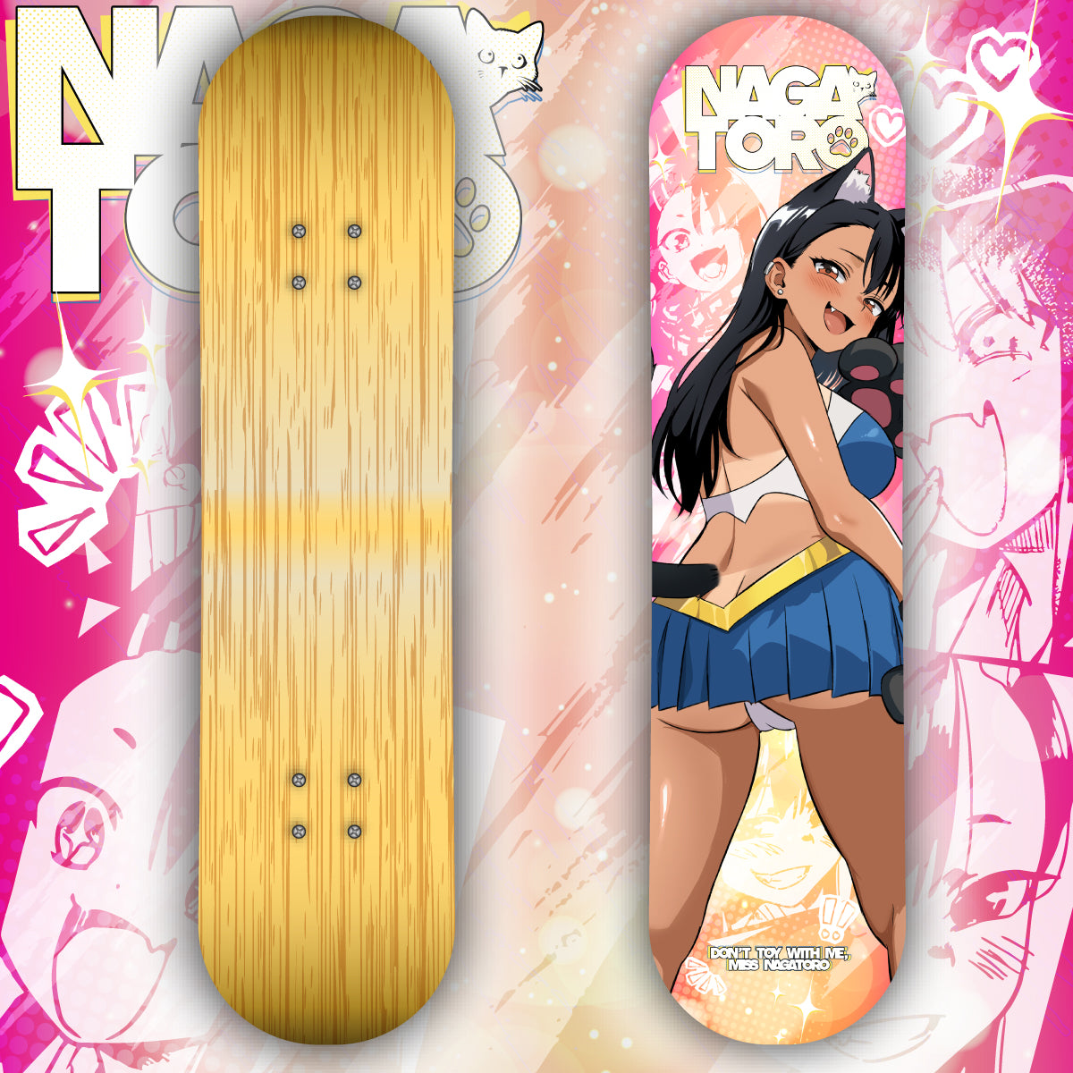 Anime Waifu Skate Deck Nagatoro