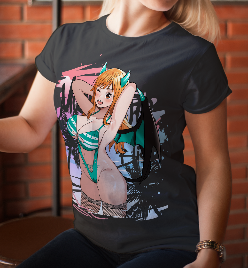 Screen Printed Apparel Succubus Nami