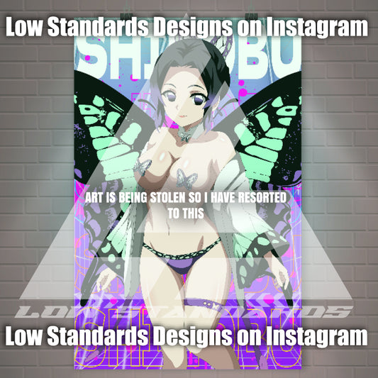 Sexy Hashira Shinobu <3 Poster / Wall Banner