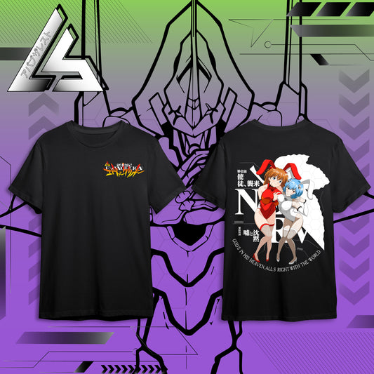 Rei and Asuka Bunny Suit Shirt & Hoodie