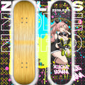 Anime Waifu Skate Deck ZZZ Nicole
