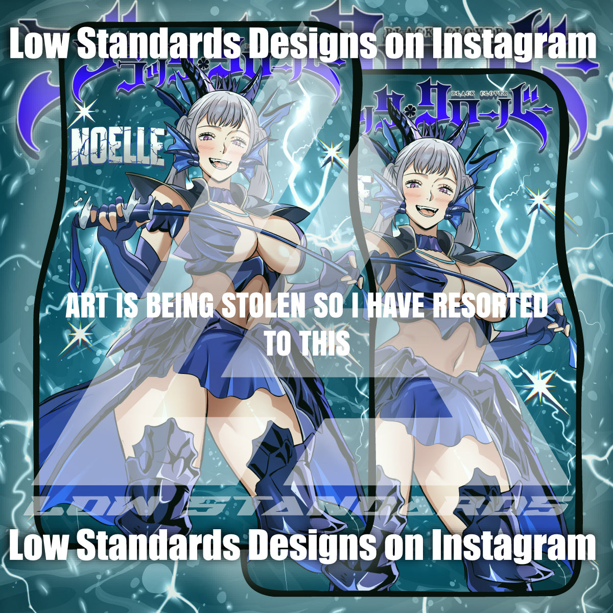 Seductive Valkrie Noelle <3 Car Mats