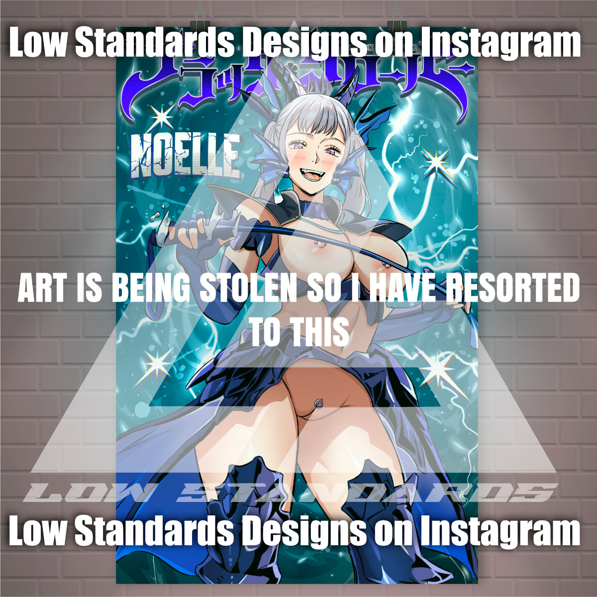 Seductive Valkrie Noelle <3 Poster / Wall Banner