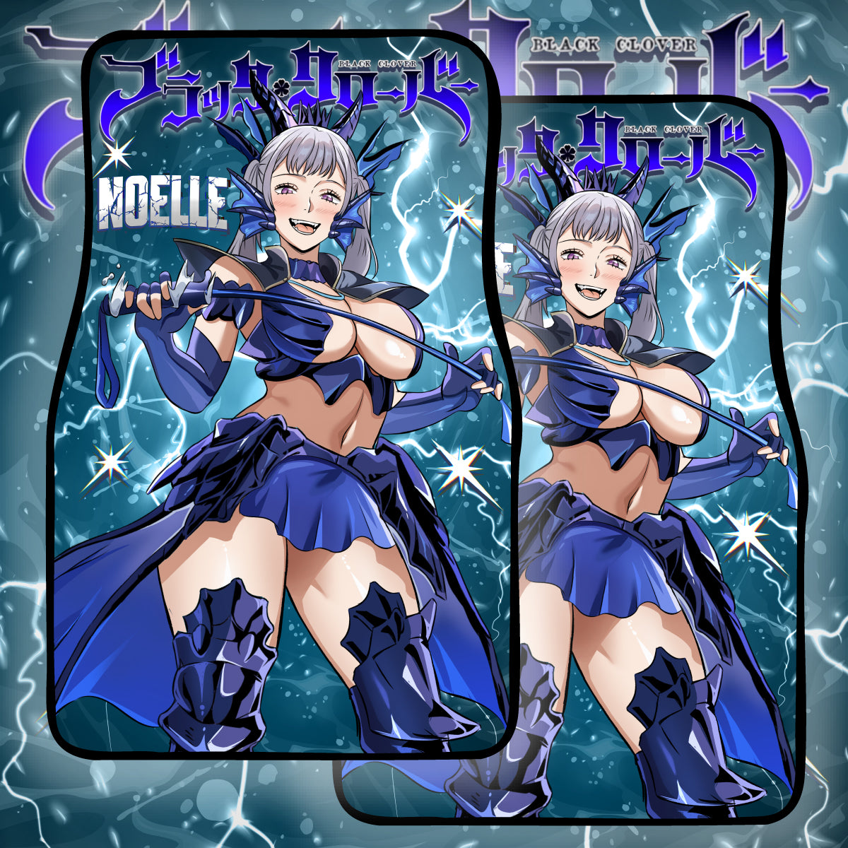 Anime Waifu Car Mats Valkyrie Noelle