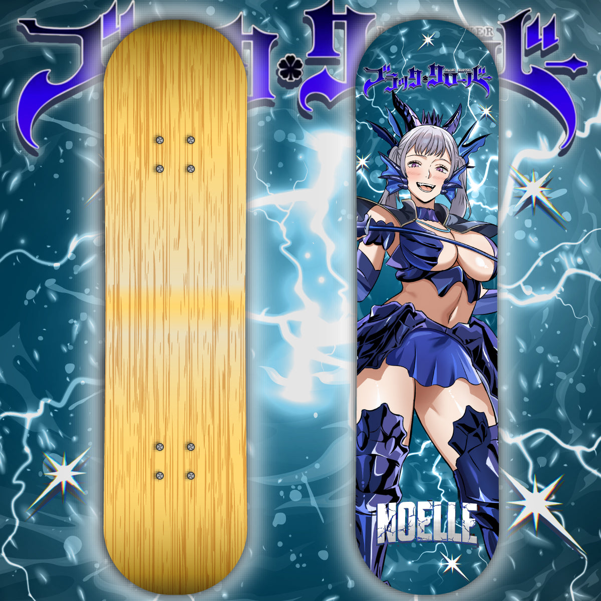 Anime Waifu Skate Deck Valkyrie Noelle