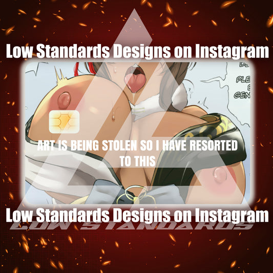 Noir Boobs Credit Card Skin