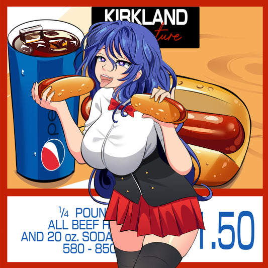 OC Katsumi Ahegao Costco Hot Dog <3 #157