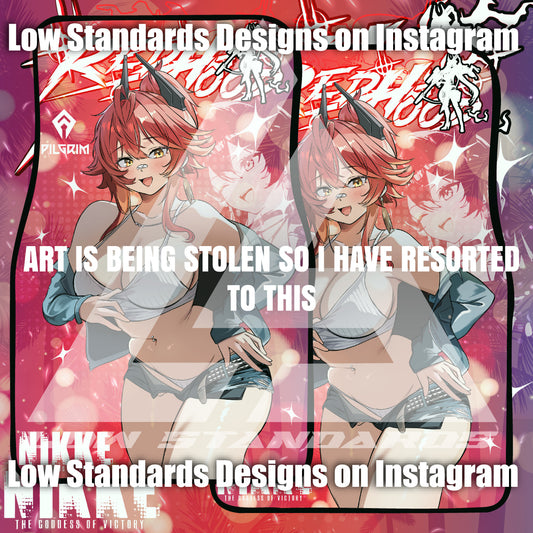 Retro Days Red Hood <3 Car Mats