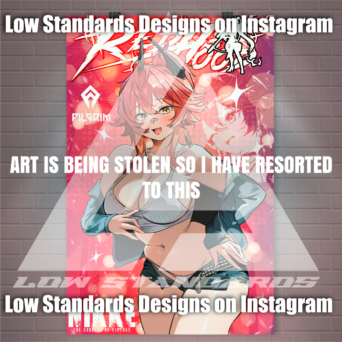 Retro Days Red Hood <3 Poster / Wall Banner