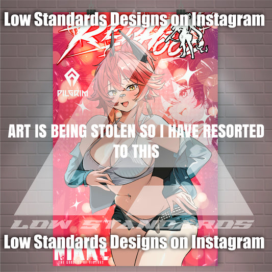 Retro Days Red Hood <3 Poster / Wall Banner