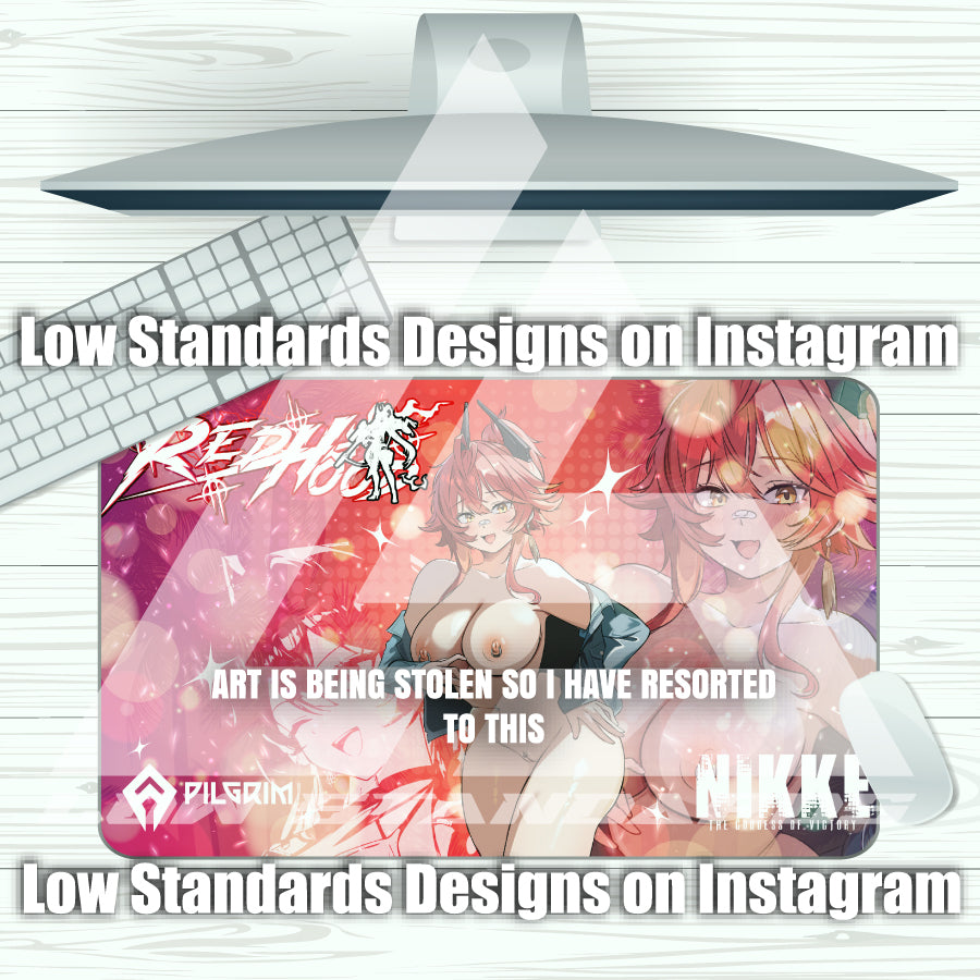 Retro Days Red Hood <3 Mousepad