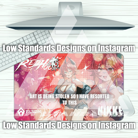 Retro Days Red Hood <3 Mousepad