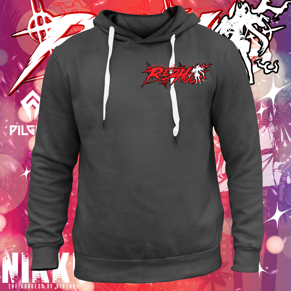 Screen Printed Apparel Retro Days Red Hood