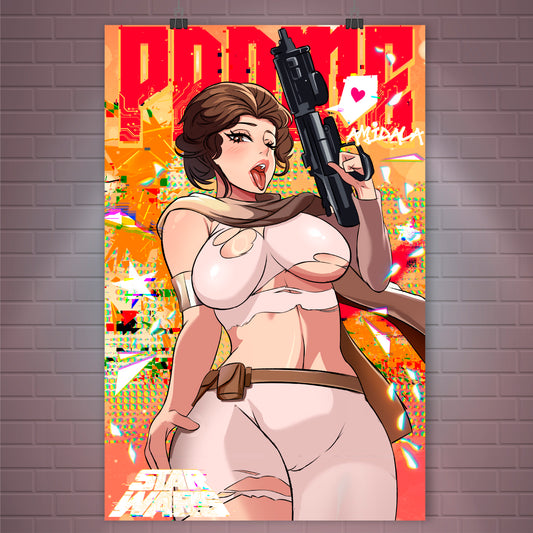 Seductive Padme Amidala Poster / Wall Banner