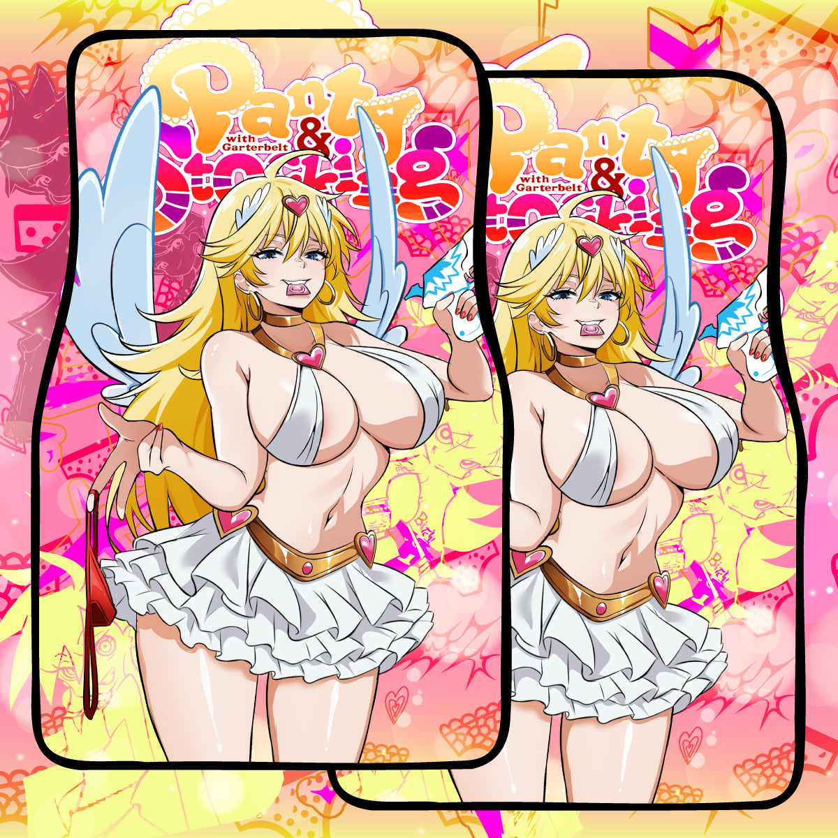 Anime Waifu Car Mats Panty