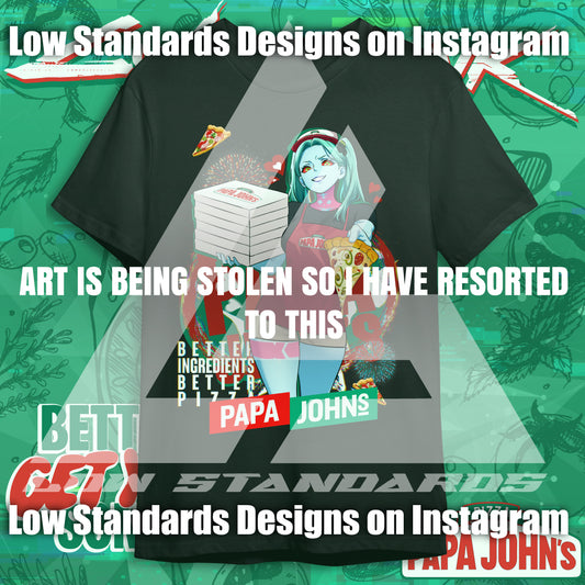 Papa John's Delivery Girl Rebecca Shirt & Hoodie