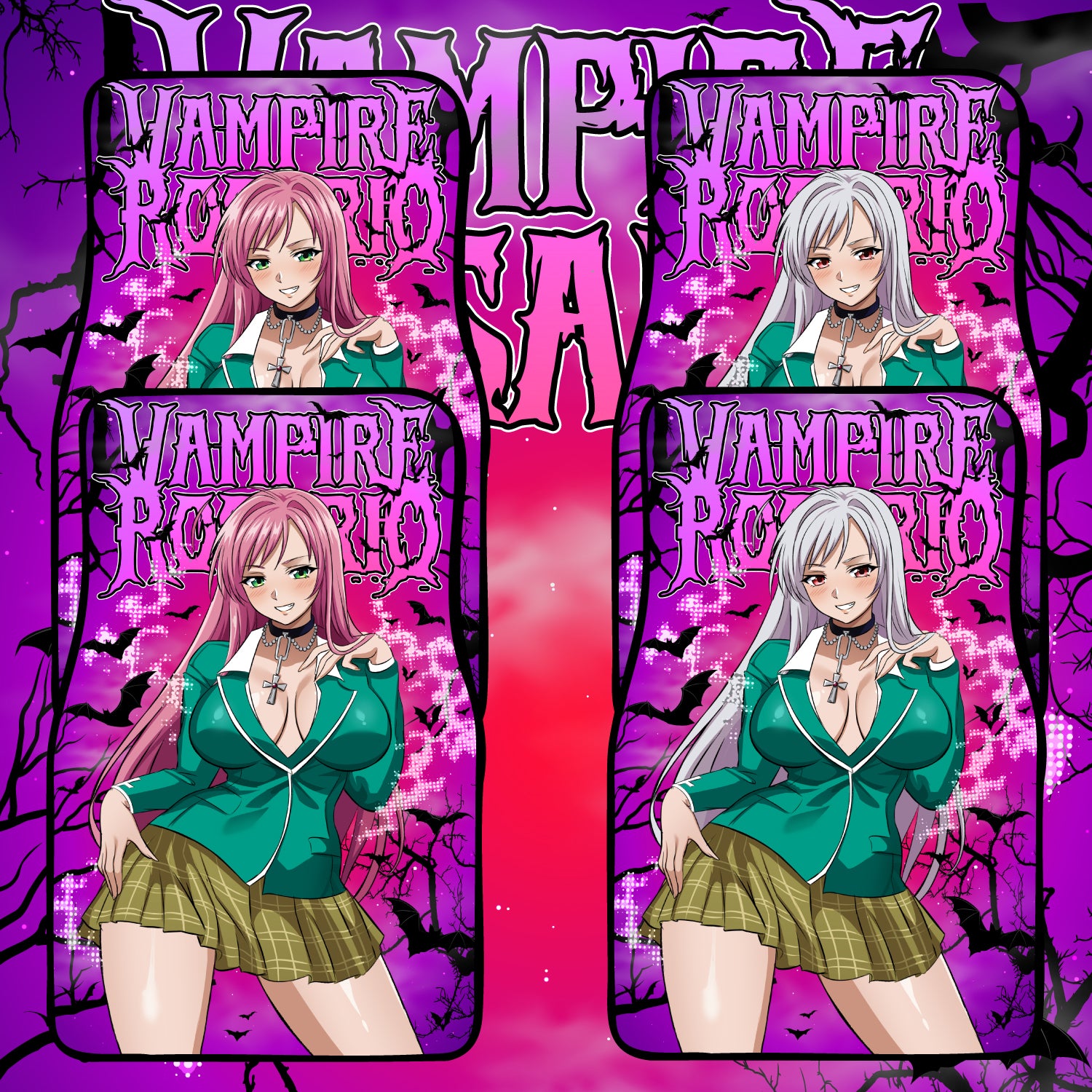 Anime Waifu Car Mats Moka