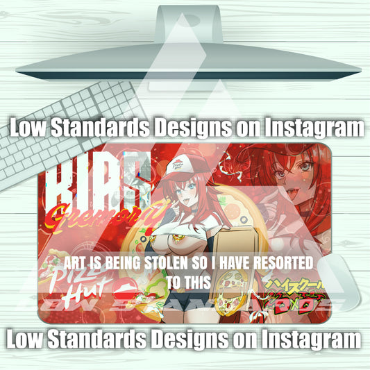 Pizza Hut Rias Gremory Mousepad